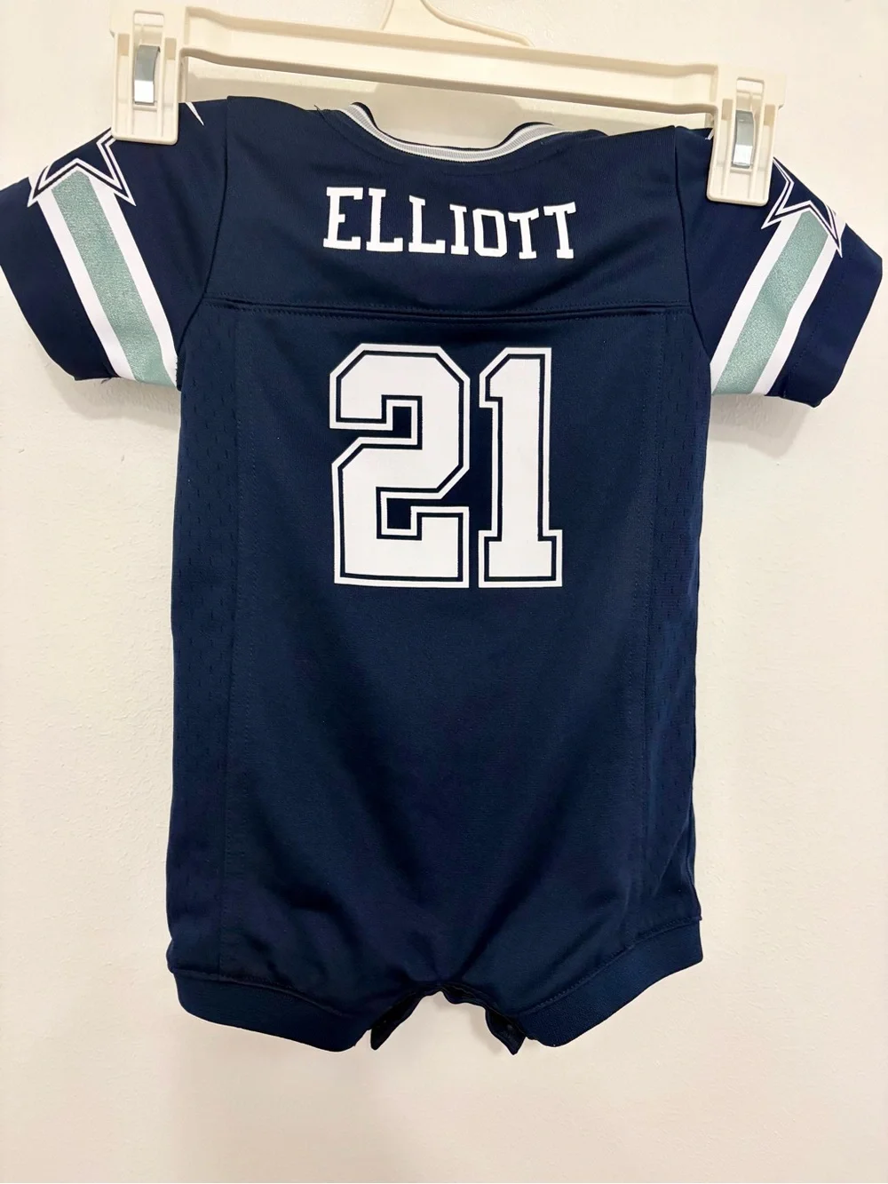 Nike Kids Dallas Cowboys Navy #21 Jersey Romper